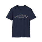 1977 Trans Am Shirt Vintage Muscle Car | Classic Firebird Style Line Art Retro Automotive T-Shirt