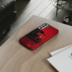Red Mustang Art Phone Case, GT500 American Muscle Car Tough Cover