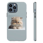 Fluffy Persian Kitten phone case | Tough Cases
