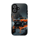 1966 GTO Orange Rainy City Tough Phone Case Cover Gift Art