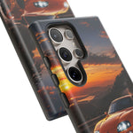 Supra MK4 Orange Touge Night JDM Speed Art Tough Phone Case