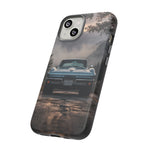 C2 1965 Sting Ray Phone Case, Silver Blue Tough Cover