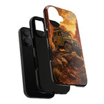 Land Cruiser FJ40 Classic 4x4 Red Rock Canyon Art Tough Phone Case