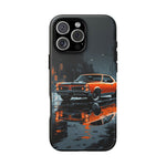 1966 GTO Orange Rainy City Tough Phone Case Cover Gift Art