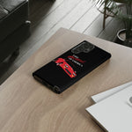 1991 Camaro Heartbeat Red Muscle Car Tough Phone Case Cover