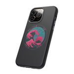 Great Dream Wave Circular Badge Vaporwave Phone Case – Japanese Aesthetic