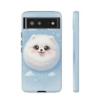 Samoyed Kawaii Snowball Chibi Art Tough Phone Case