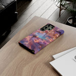 Floating Pool Deck Phone Case, Pastel Cloud 3D Render Cover
