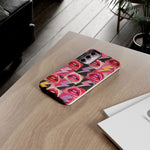 Pop Art Lips and Lightning Bolt Phone Case