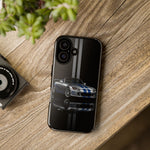 S2000 Phone Case, Silver 2001 JDM Roadster Stripe Studio Cover