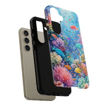 Underwater Coral Reef Phone Case | Colorful Tropical Fish Ocean Scene
