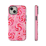 Candy Swirl Lollipop Art Tough Phone Case