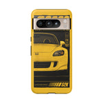 S2000 Spa Yellow Retro 90s JDM Car Tough Phone Case