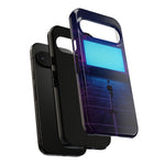 Sythnwave Neon Drive-In Theater Night Tough Phone Case Cover Gift Art