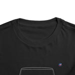 Toddler 1978 Ford F-150 Ranger Front Truck T-Shirt, Vintage Outline Tee