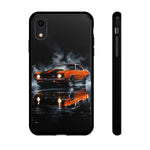 1969 Hugger Orange Camaro Z28 Phone Case, Muscle Car Tough Cover