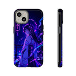 Neon Shrine Maiden phone case | Tough Case, anime vaporwave