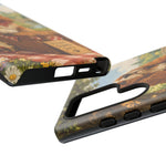 Cocker Spaniel Picnic Scene phone case | vintage dog art
