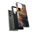 Sunset Bass Fishing Boat phone case | Tough Cover