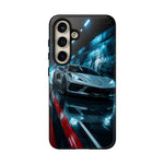 C8 Rain Tunnel Phone Case Racing Tough Case for Corvette Drivers