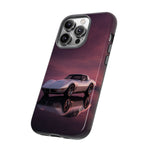 Soft White C3 Corvette Mauve Sky Phone Case