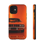 Orange Cuda Phone Case, 71 Classic Muscle Car Tough Cover