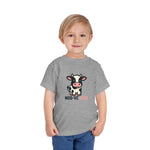 Moo-ve Over Retro Cow Cute Toddler Boys Girls T-Shirt Baby Gift
