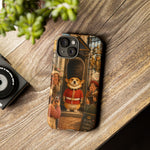 Corgi Royal Guard phone case | Cute British corgi soldier illustration