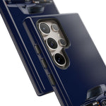 Navy Blue Chevy OBS Truck Phone Case, Classic Cover
