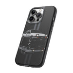 AE86 Phone Case, White 85 JDM Drift Icon Stripe Studio Cover