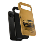 Antique Gold Fairlady Z Phone Case, Classic JDM Tough Cover