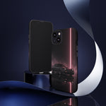 FC RX-7 Pink Neon Fog Column Tough Case