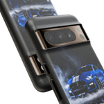 2021 GT500 Phone Case, Blue Smoke Studio Reflection Cover