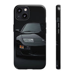 Black 300ZX Studio Front Tough Phone Case for JDM Enthusiasts