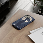 Geisha Parasol Moonlight Art Tough Phone Case