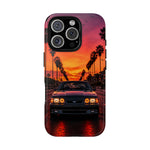 Fox Body Mustang Sunset Tough Phone Case - Palm Boulevard Poster