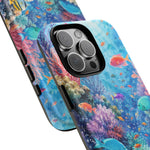 Underwater Coral Reef Phone Case | Colorful Tropical Fish Ocean Scene