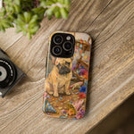 Guilty French Bulldog Phone Case, Confetti Watercolor Cover