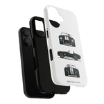 1966 Cobra Blue White Stripe Roadster Tough Phone Case Cover