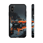 1966 GTO Orange Rainy City Tough Phone Case Cover Gift Art