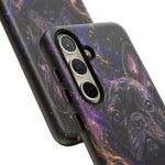 French Bulldog Galaxy Marble Art Tough Phone Case