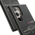 Z28 Camaro Phone Case Classic Muscle Car Patriotic Tough Cover Gift Art