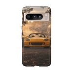 S2000 Phone Case, Yellow JDM Roadster Foggy Mountain Pass Cover