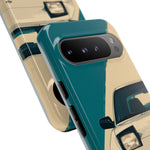 S13 Teal White Pop-up Tough Phone Case for JDM Fans