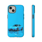 RX-7 Cyan Studio Phone Case Studio Color Match Car Art