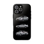 Silver Prelude Sports Coupe Tough Phone Case for JDM Fans