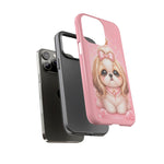 Shih Tzu Princess Kawaii Chibi Puppy Pet Dog Art Tough Phone Case