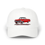 1959 El Camino Dad Hat Classic Truck Cap Adjustable Strap Red Black Top