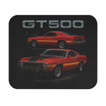 1969 GT500 Mouse Pad – Red with Yellow Stripes Shelby Mustang