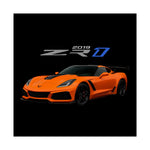 2019 ZR1 Poster Wall Art Print C7 Supercar Garage Decor Gift Chevy